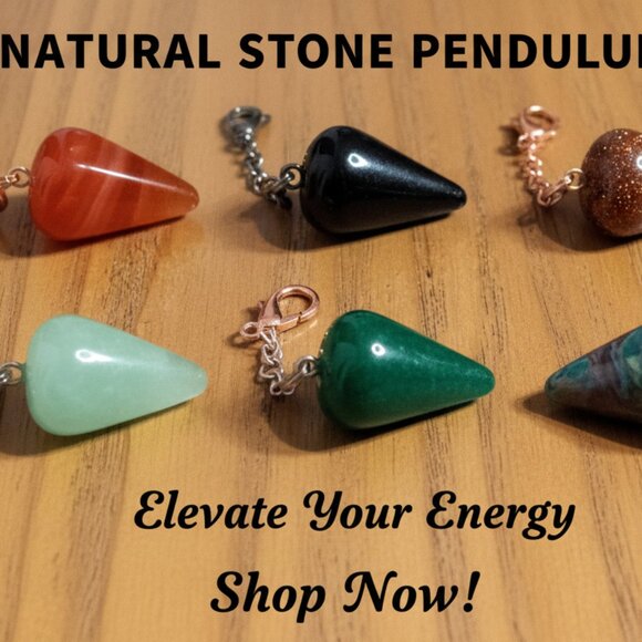 Natural Stone Jewelry - Natural Stone Pendulums